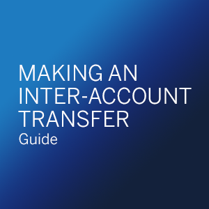 Making an Interaccount Transfer